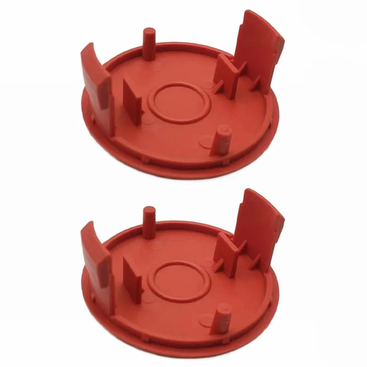2 piezas de tapa de carrete de plástico de repuesto para la desbrozadora Bosch AFS 23-37, F016F04841