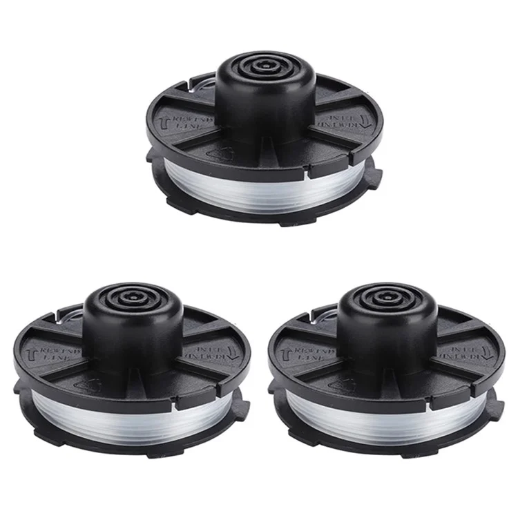 3Pcs For Makita Akkusense Lawn Mower Spool Wire Reel Replacement Part, 196146-9 / 195858-1