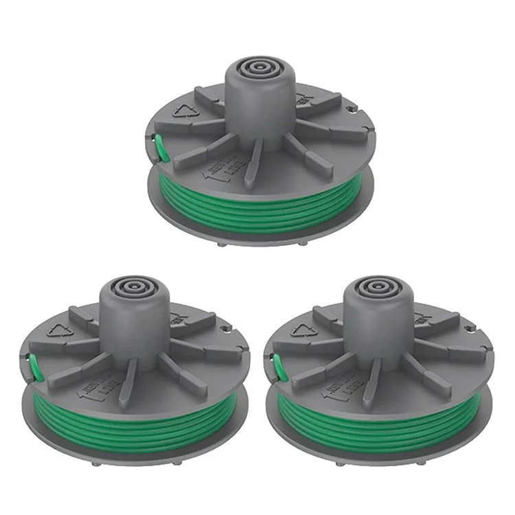 3 piezas de recambio para desbrozadoras de césped para jardín 5309-20 Piezas Carretes de hilo para recortadora de hierba