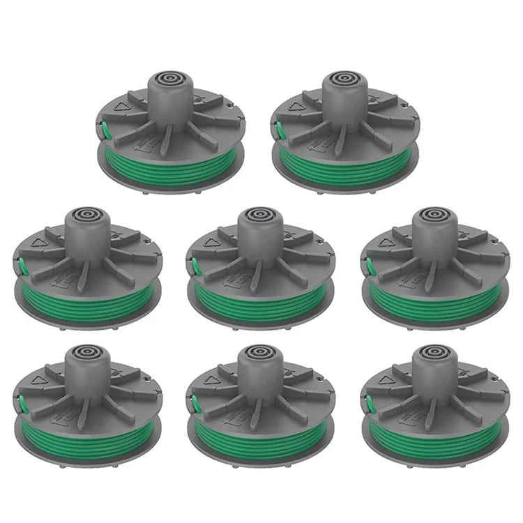 8 pièces pour le jardin 5309-20 Tondeuse à gazon Bobines Fil de coupe-bordure Pièces de rechange