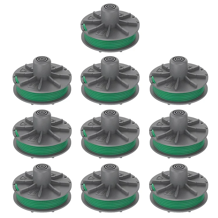 10 pezzi 5309-20 per sostituzione bobina tosaerba Gardena, rocchetto per tosaerba, bobina per decespugliatore