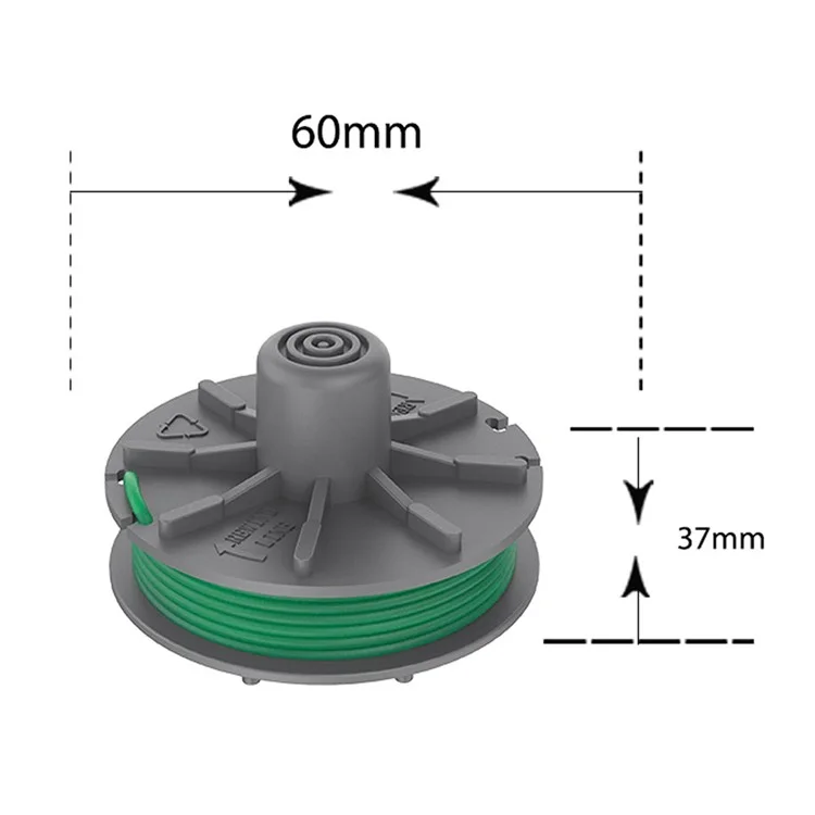 10 pezzi 5309-20 per sostituzione bobina tosaerba Gardena, rocchetto per tosaerba, bobina per decespugliatore