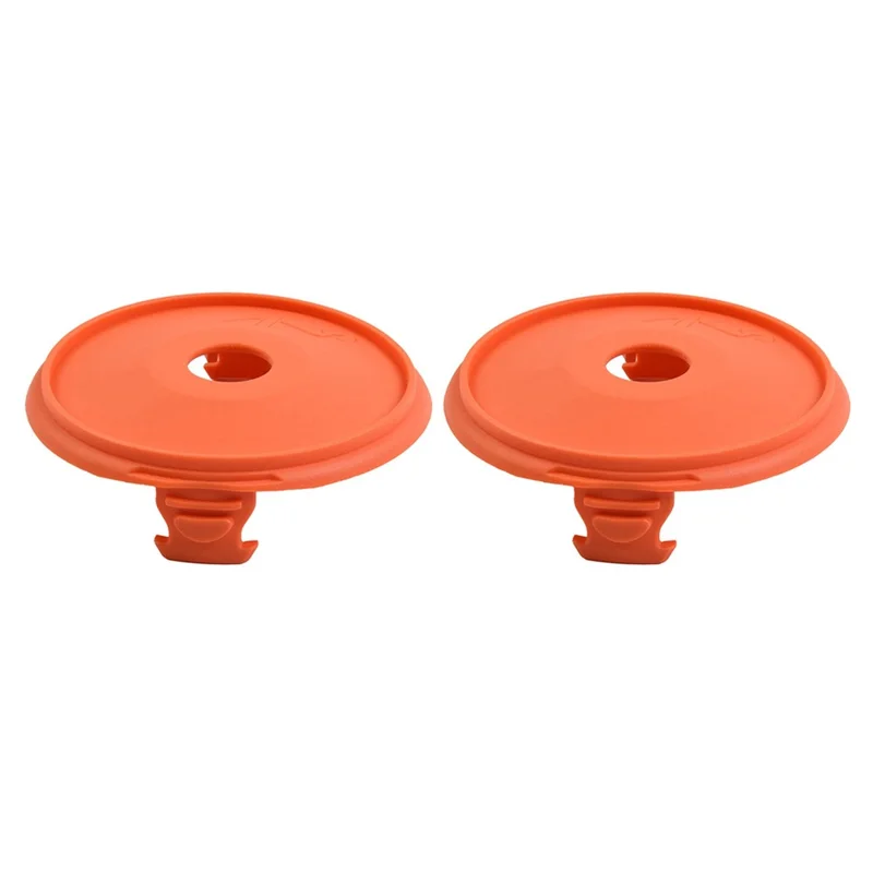 2PCS Lawn Mower Spool Caps for Gardena 5344 ABS Plastic Replacement Parts