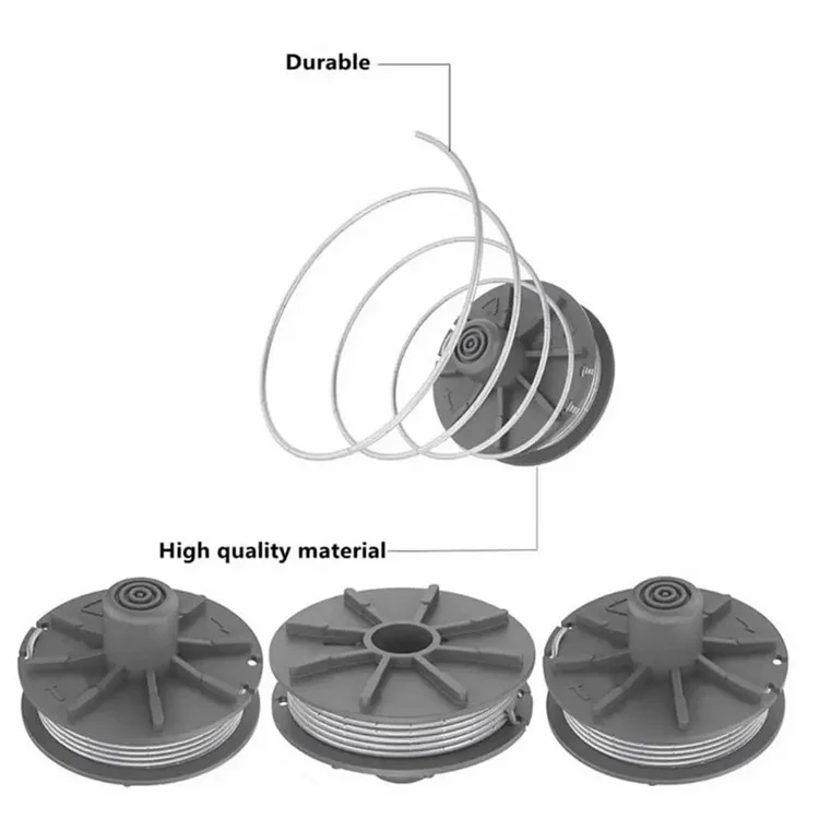 2PCS For Gardena 5307-20 Lawn Mower Spools Wire Reels Replacement Parts