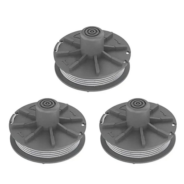 3Pcs Spools for Gardena 5307-20 Lawn Mower Wire Reels Replacement Parts