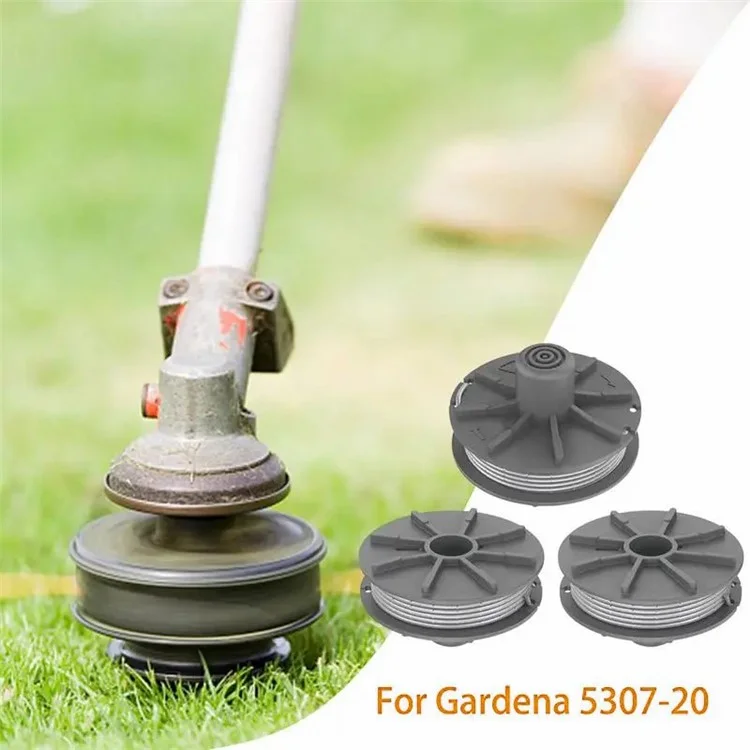 3Pcs Spools for Gardena 5307-20 Lawn Mower Wire Reels Replacement Parts