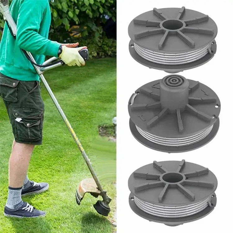 3Pcs Spools for Gardena 5307-20 Lawn Mower Wire Reels Replacement Parts