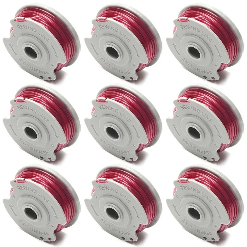9Pcs 5306-20 Nylon Line Spool for GARDENA Lawn Mower Replacement Wire Reels