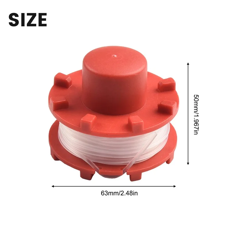 4Pcs For Einhell 3405096 Lawn Mower Spool Grass Trimmer Replacement Wire Reel