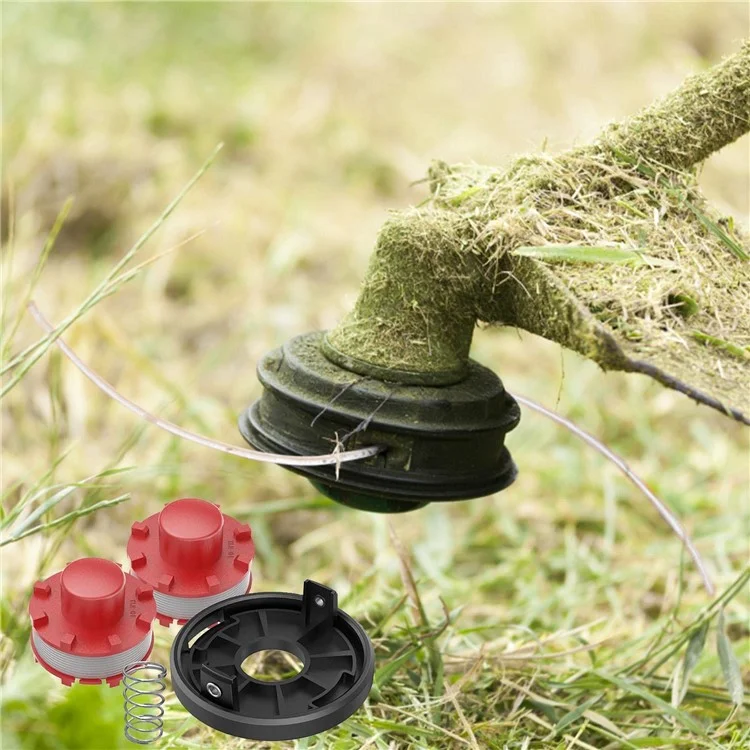 8 embouts de bobine pour Einhell CE-CT 36 / 30 Li E-Solo / Agillo 36 / 255 BL / Agillo 18 / 200 Tondeuse à gazon, TLE-01-1