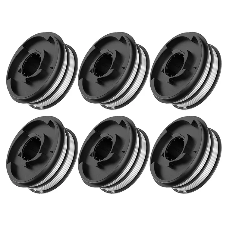 6 bobinas de repuesto para Einhell 3405685 (TLE-02) cortacésped bobinas de cable