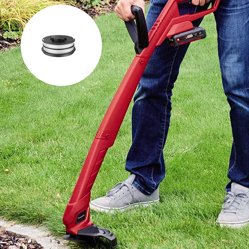 12Pcs Wire Reels for Einhell TLE-02 Lawn Mower Replacement Spools Spare Part, 3405685