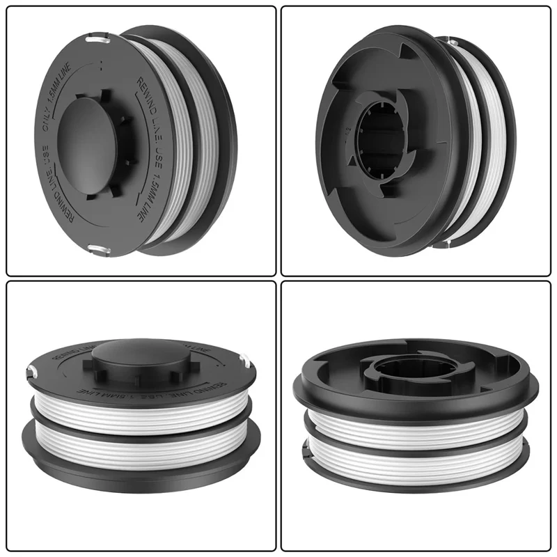 12Pcs Wire Reels for Einhell TLE-02 Lawn Mower Replacement Spools Spare Part, 3405685