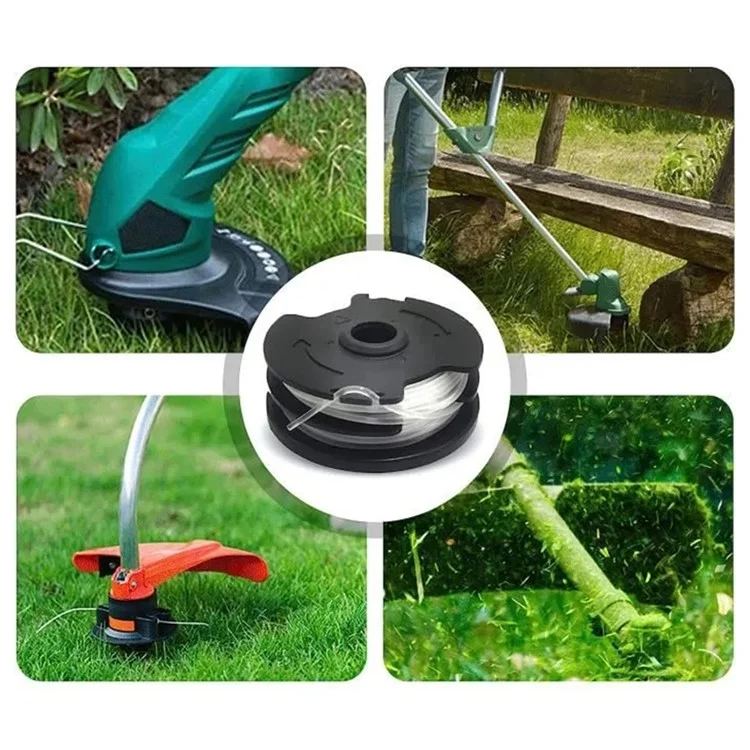 6 Unidades de Bobinas para Enrolos de Fio de Cortador de Grama da Parkside, TLP-01