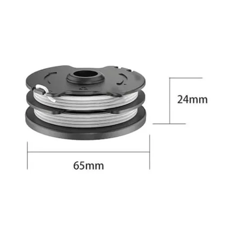 6 Unidades de Bobinas para Enrolos de Fio de Cortador de Grama da Parkside, TLP-01