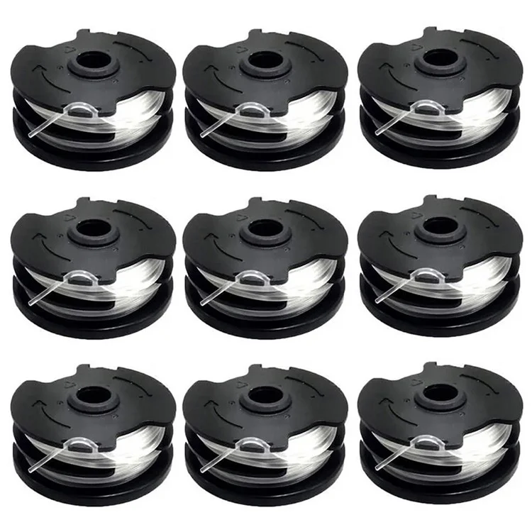 9Peças Para Parkside Lawn Mower Wire Reels Spare Part Grass Trimmer Spools, TLP-01