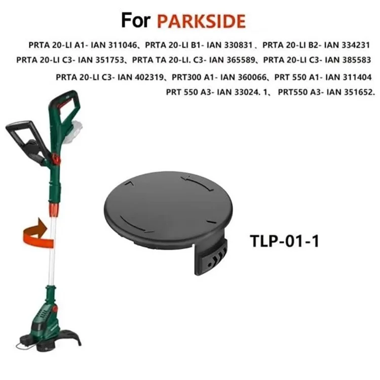 4 шт. TLP-01-1 для замены шпули Parkside PRTA 20-LI A1-IAN 311046