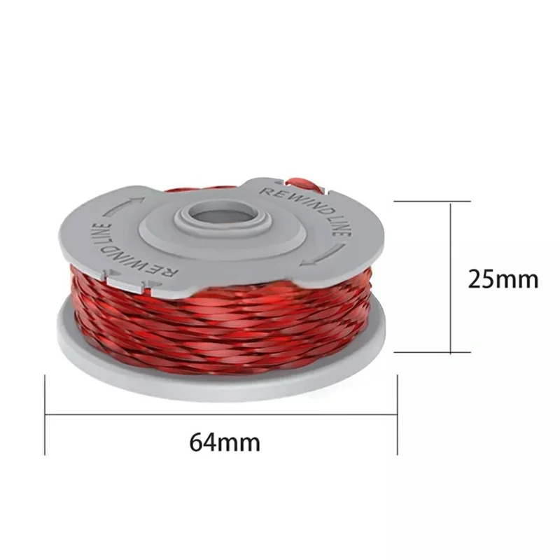 8PCS FLY047 510747890 Wire Reels for Flymo Flymo Sabre Trim Lawn Mower Replacement Spools Parts