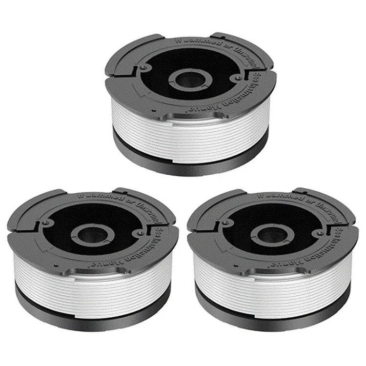 AF-100-3ZP 3 Spulen für Black & Decker LST300 / ST7700 Rasenmäher-Drahtspulen
