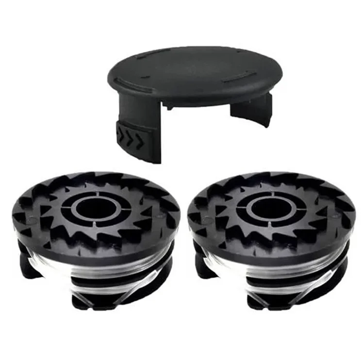 Für Parkside Rasenmäher 2 Spule + Grastrimmer Spulenkappe, TLP-01 / TLP-01-1