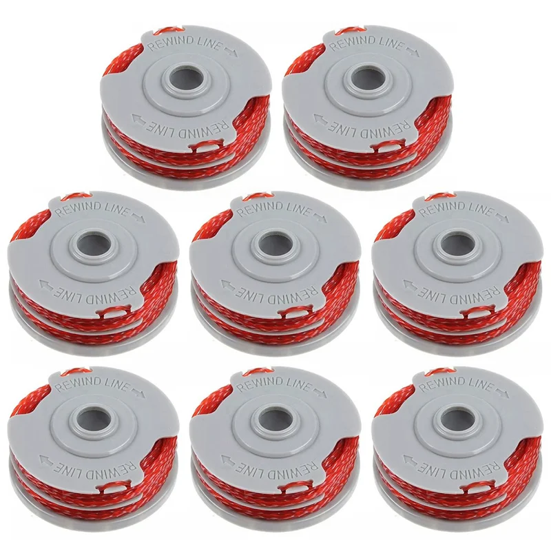 8 pezzi per Flymo Lawn Mower Spools Replacement Wire Reels, FLY021 / 513937190