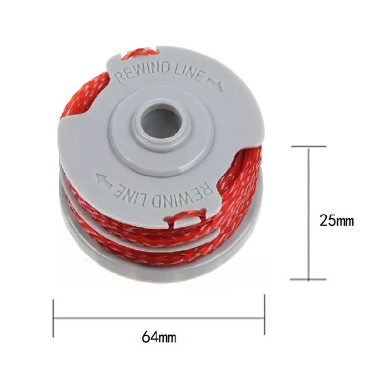8 pezzi per Flymo Lawn Mower Spools Replacement Wire Reels, FLY021 / 513937190