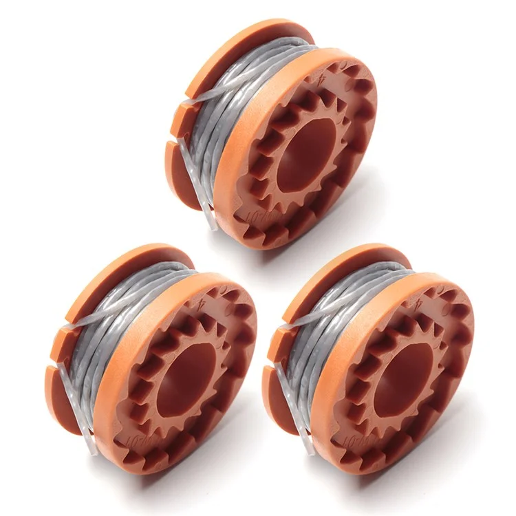 3 pezzi per Spear and Jackson / Mac Allister / Qualcast / Trimmer Worx Lawn Mower Replacement Spool