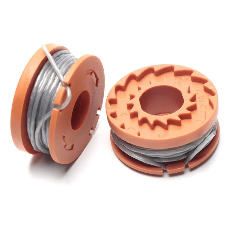 Lawn Mower Parts for Spear and Jackson / Mac Allister / Qualcast / Worx 6 Spool + Spool Cap TLW-01-1