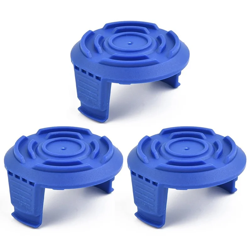 3Peças / Pacote Tampas de Carretel de Substituição TLW-01-1 para Spear & Jackson / Mac Allister / Qualcast / Cortador de Grama Worx