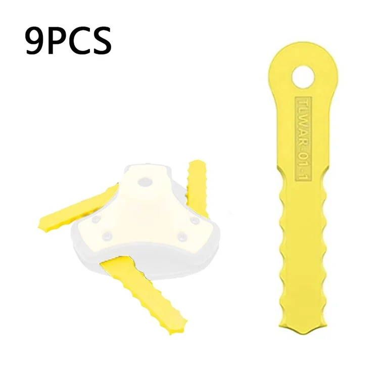 9Pcs 70289-1 Cutter Blades for Weed Warrior Lawn Mower Replacement Parts