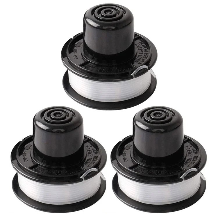 3 pezzi RS-136-BKP linea bobine per ricambi di tagliaerba Black & Decker