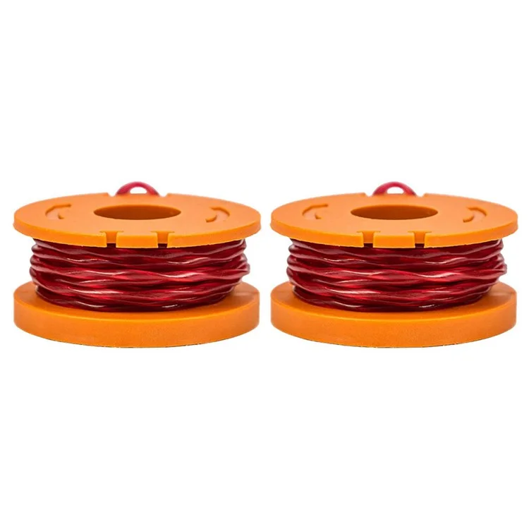 Para Worx Lawn Mower Spools WA0010 Replacement Wire Reels (2 Peças)
