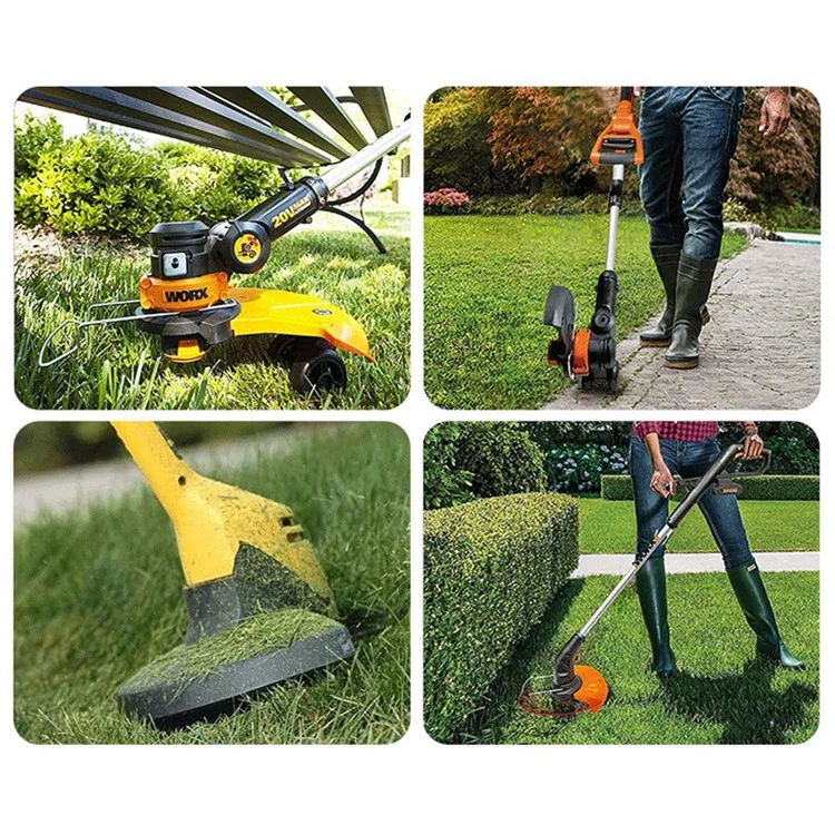 Для Worx WG150 / WG151 / WG163 / G165 газонокосилки 2 катушки + 1 крышка для замены, WA0010 + WA6531