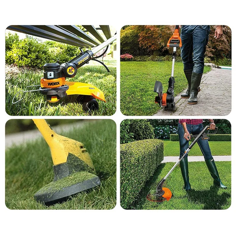 8Pcs For Worx WG150 / WG151 / WG163 / G165 Lawn Mower ABS Spool Cap Spare Parts, WA6531