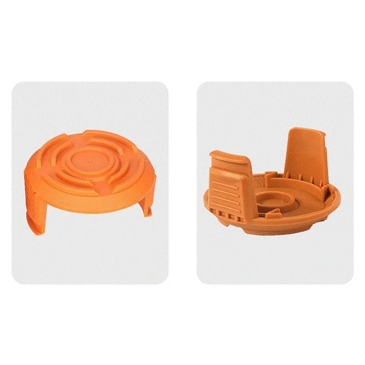 4Pcs WA6531 Pour Worx WG150 / WG151 / WG163 / G165 Tondeuse à Gazon Bobine Capuchon Pièce de Rechange