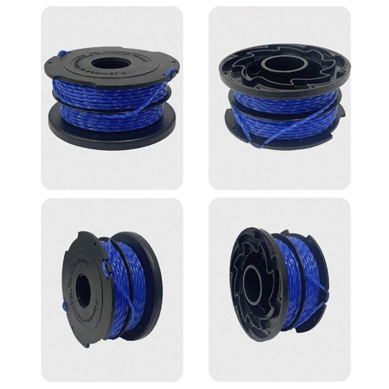 10PCS Replacement Trimmer String Spools for Black & Decker Lawn Mower Wire Reels A6441