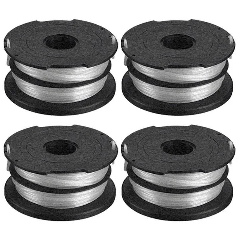 4Pcs DF-065-BKP For Black & Decker GH710 / GH700 / GH750 Lawn Mower Wire Reels