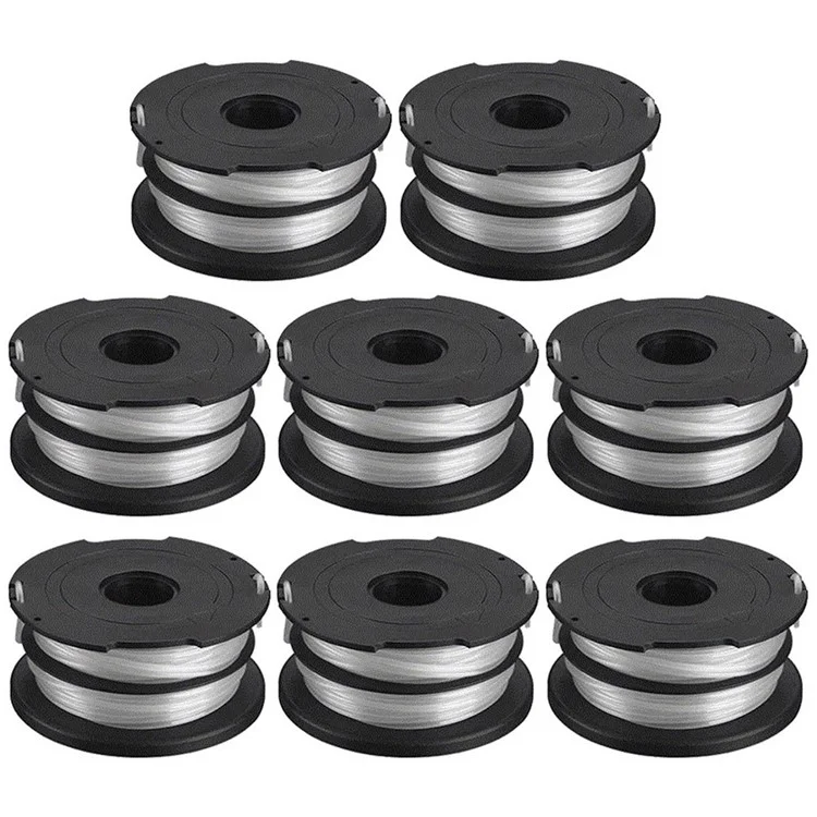 8Pcs For Black & Decker GH700 / GH710 / GH750 Cortador de Grama Substitui Peças, DF-065-BKP