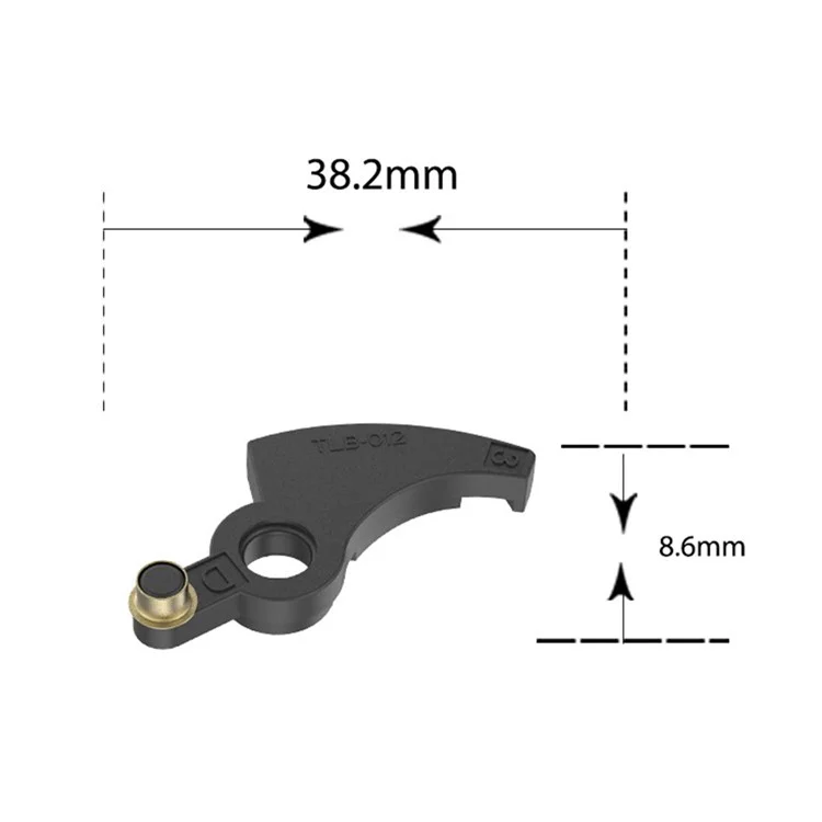Für Black & Decker Rasenmäher 90567077 Trimmer-Linienzuführungshebel Ersatzteil