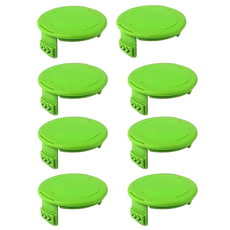 8Pcs 3411546A-6 For Greenworks G24LT / G24LTK2 Lawn Mower Spool Cap Spare Part
