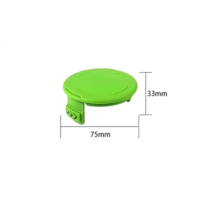 8Pcs 3411546A-6 For Greenworks G24LT / G24LTK2 Lawn Mower Spool Cap Spare Part