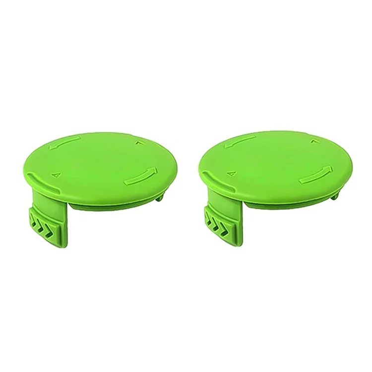 2Pcs Lawn Mower Spool Cap for Greenworks BST4000  /  ST40L00  /  2100702 Replacement Spool Cover, 3411546A-6