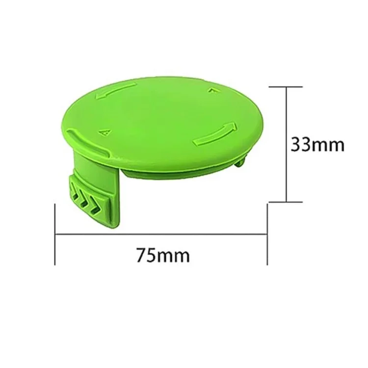 1Pc Cortadora de Césped Spool Cap para Greenworks BST4000 / ST40L00 / 2100702 Pieza de Repuesto, 3411546A-6