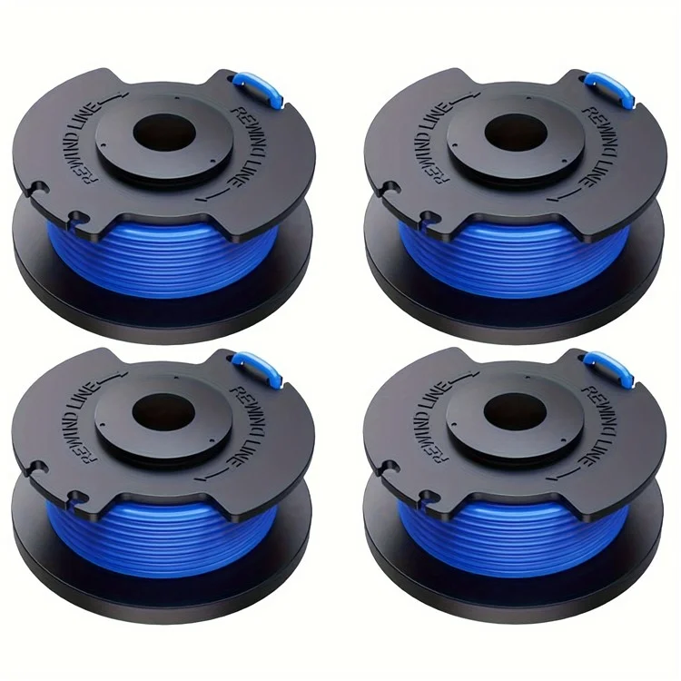4 Pezzi per Ryobi 18V / 24V / 40V Tagliaerba Linea Bobina Giardino Erba Trimmer Parte, AC14RL3A