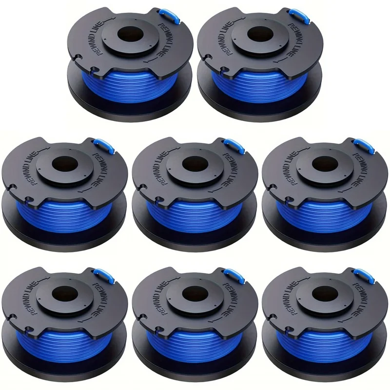 8 stuks vervangende draadhaspel voor Ryobi 18V / 24V / 40V grasmaaier lijnspoelen, AC14RL3A