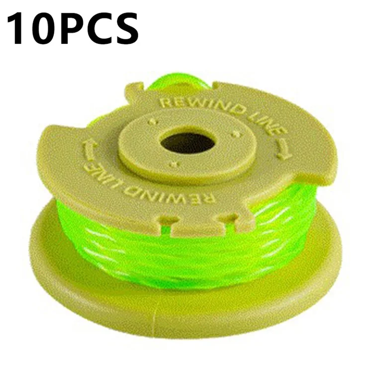 10 катушек лесок для триммера Ryobi Lawn Mower AC80RL3 Nylon Rope Reels