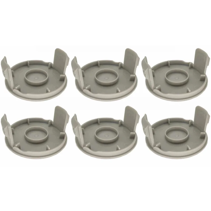 6 Pieces Spool Caps for Ryobi Lawn Mower Wire Reel Covers Lids Replacement AC14HCA