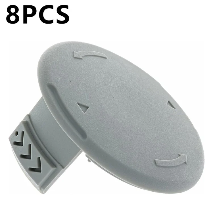 Tampas de bobina de reposição AC14HCA 8 peças para Ryobi One+ 18V, 24V, 40V, RY40204, RY40220, ZRP2080 Cortador de Grama 