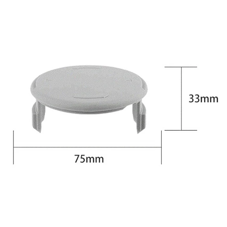 AC14HCA 3Unidades de Tampas de Bobina para Ryobi One+ 18V, 24V, 40V, RY40204, RY40220, ZRP2080 Cortador de Grama Cobertura da Bobina