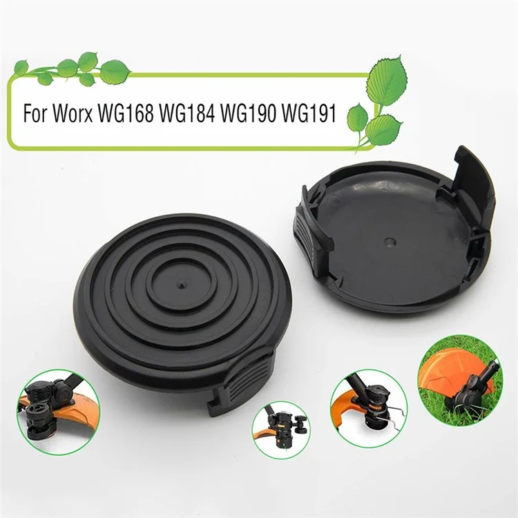 4Pcs WA0037 Reposição de Tampa da Bobina para Worx WG184, WG190, WG191, WG168 Peças de Cortador de Grama